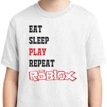 Eat Sleep Play Roblox Youth T Shirt Kidozi Com - roblox eat sleep play repeat photographic print