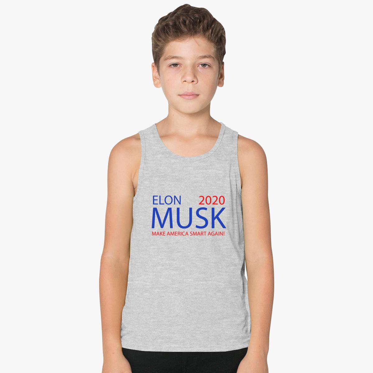 elon musk 2020 Kids Tank Top  Kidozi.com