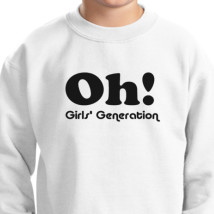 Girls Generation White Logo Kids Sweatshirt Kidozi Com - ggkids roblox roblox page promo codes