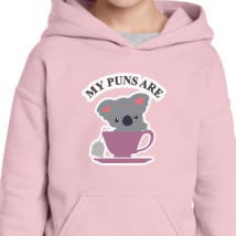 Koala Tea Puns Kids Hoodie Kidozi Com - koala bear furry shirt roblox