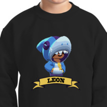 Leon Brawl Stars Kids Sweatshirt Kidozi Com - brawl stars shark leon hoodie