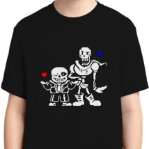 Sans And Papyrus Undertale Youth T Shirt Kidozi Com - undertale group shirt papyrus roblox